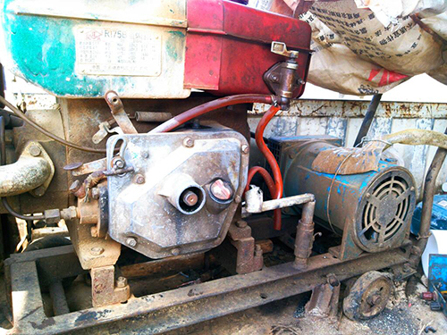 灵石单杠柴油机发电机出租